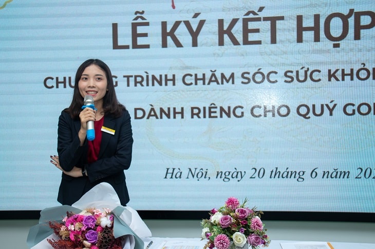 lễ ký kết hợp tác giữa Nhât Nam Y Viện và Golfgroup 