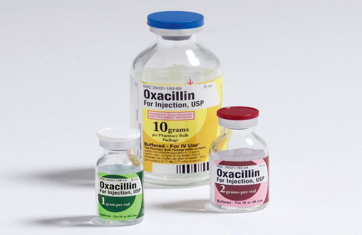 Oxacillin là một trong những loại thuốc kháng sinh thường dùng trong điều trị viêm khớp thái dương hàm