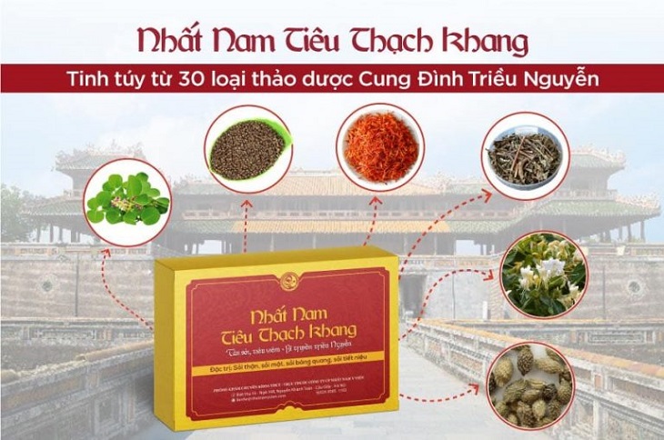 Nguồn dược liệu chính trong bài thuốc Nhất Nam Tiêu Thạch Khang