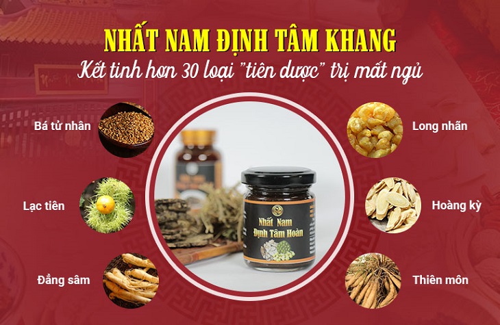 Nhất Nam Định Tâm Khang được bào chế từ nguồn dược liệu sạch, đạt chuẩn GACP - WHO