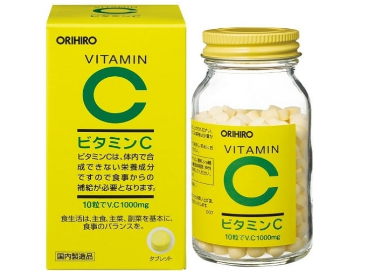 vien uong vitamin c lam dep da