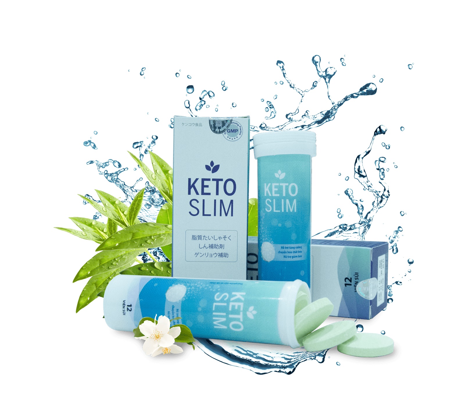 Keto Slim - Viên sủi giảm cân được sao Việt ưa chuộng