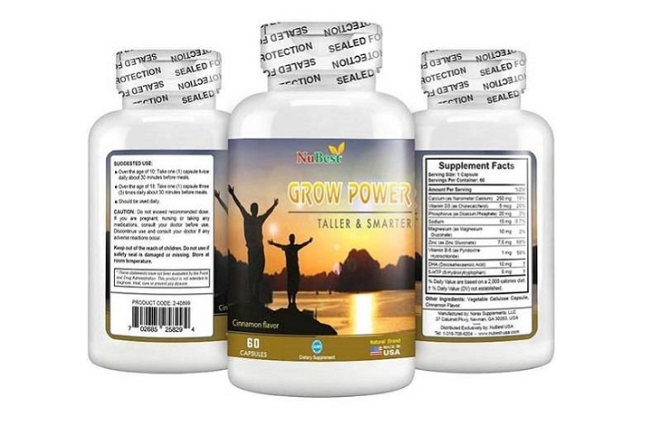 Thuốc tăng chiều cao Growth Power dùng được cho trẻ từ 10 tuổi trở lên