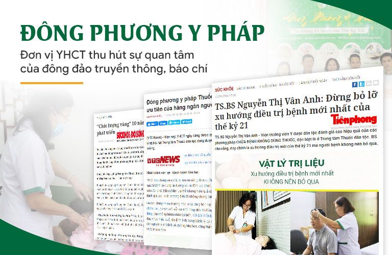 Báo chí đưa tin về Trung tâm