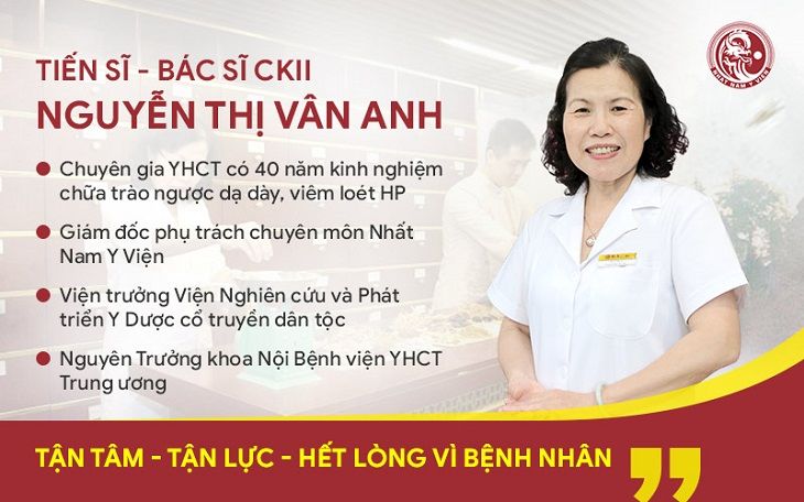 TS.BS Nguyễn Thị Vân Anh - Giám đốc chuyên môn tại Nhất Nam Y Viện