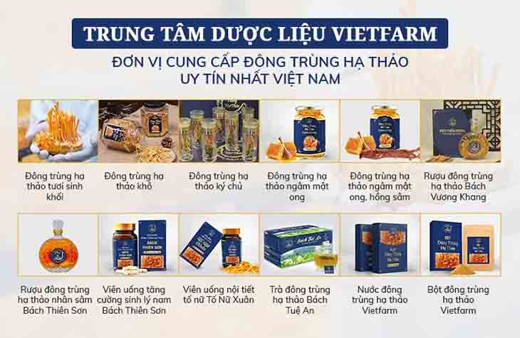 Các chế Các chế phẩm hiện đang được Đông trùng hạ thảo cung cấp ra thị trườnghiện đang được Đông trùng hạ thảo cung cấp ra thị trườngCác chế phẩm hiện đang được Đông trùng hạ thảo cung cấp ra thị trường