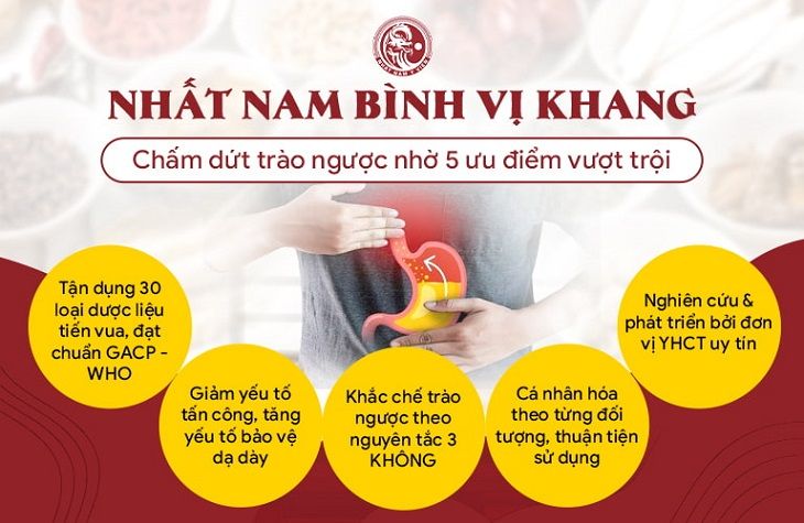 Ưu điểm vượt trội của bài thuốc Nhất Nam Bình Vị Khang