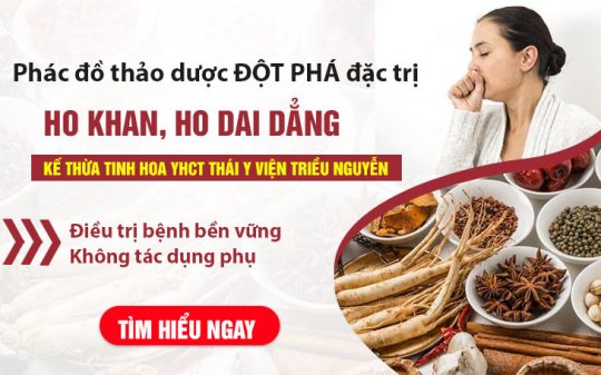 Phác đồ thảo dược ĐỘT PHÁ chữa hết ho dai dẳng từ Thái Y Viện triều Nguyễn