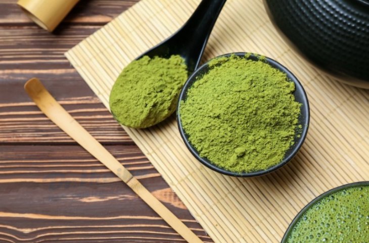 bột trà xanh