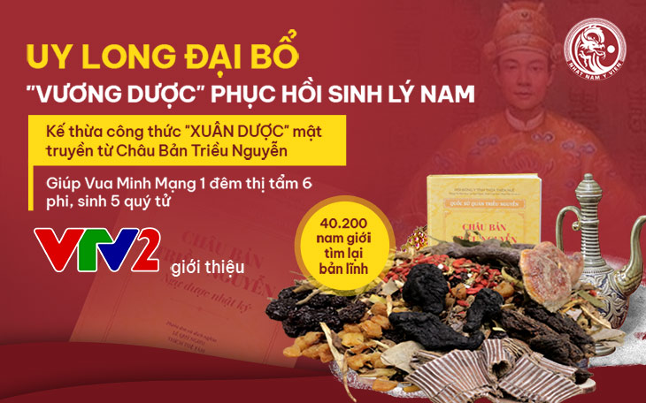 Uy Long Đại Bổ - bài thuốc kế thừa mật dược dâng vua