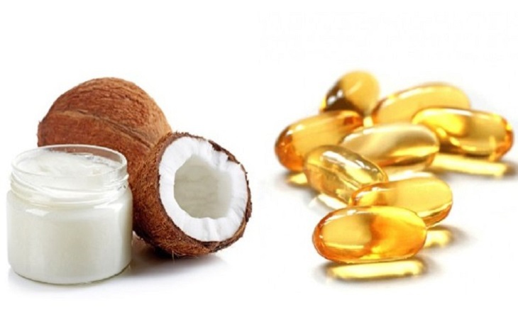 Điều trị nám tàn nhang bằng dầu dừa và vitamin E