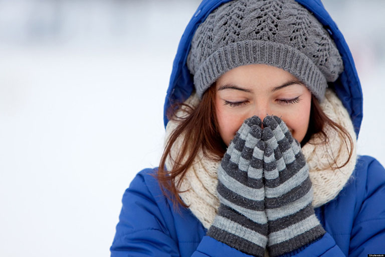 Giữ ấm cơ thể và đường hô hấp vào mùa lạnh