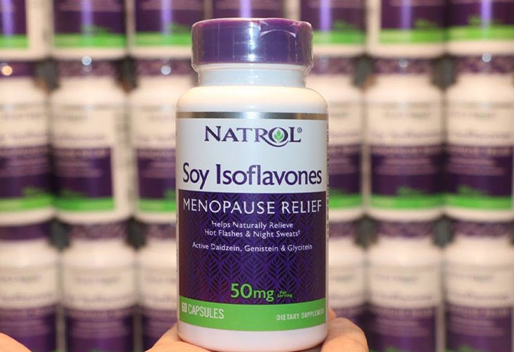 Viên uống Natrol Soy Isoflavones