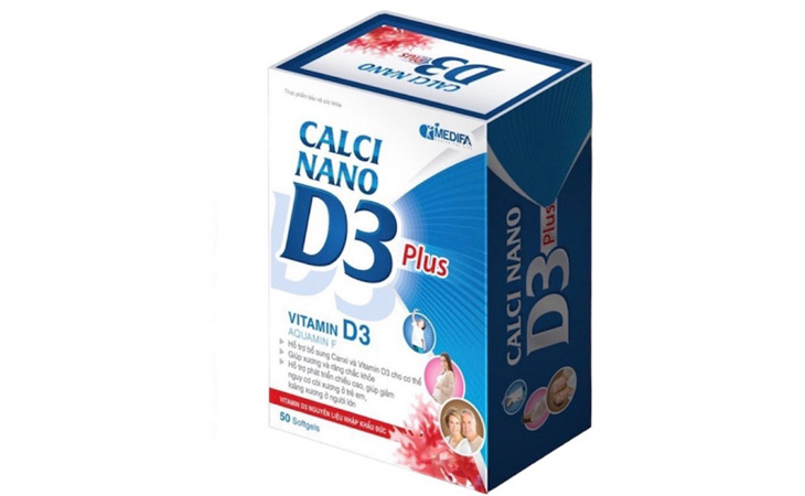 Thực phẩm bổ sung canxi HP Gold DHA Calci D3 Plus