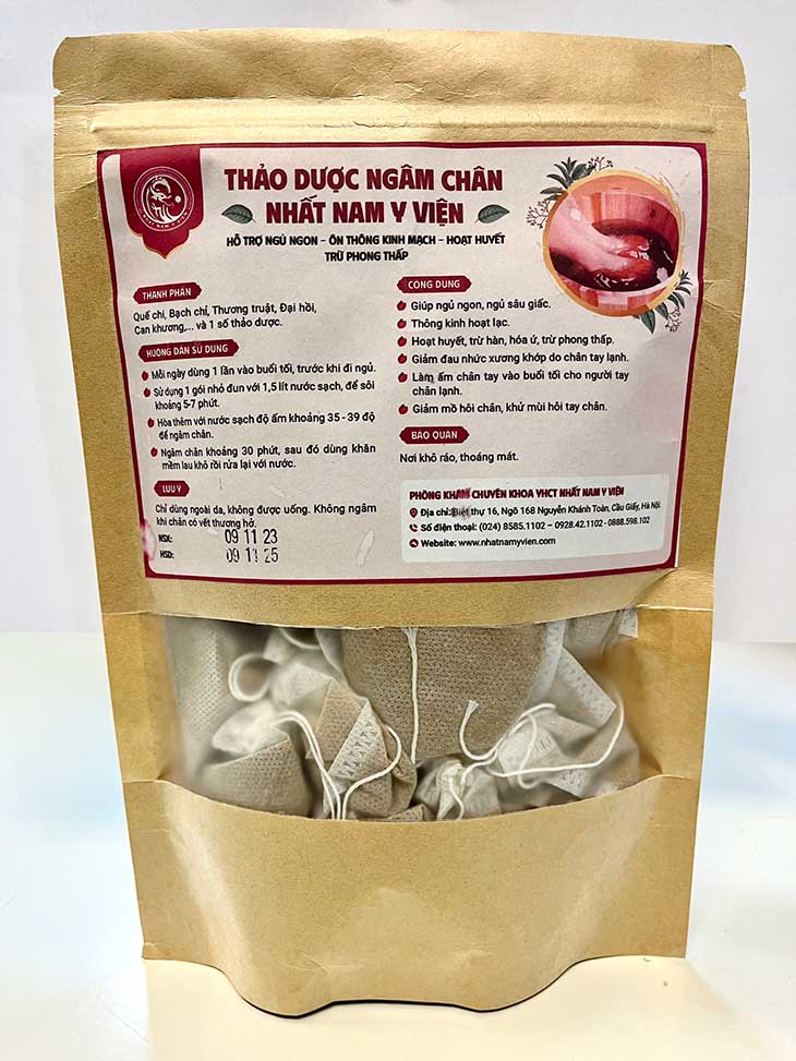 Thảo dược ngâm chân Nhất Nam Y Viện