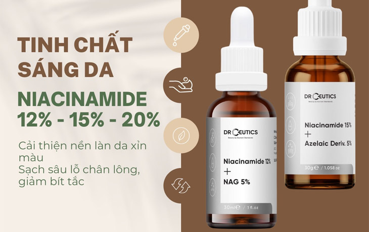 Serum B3 DrCeutics Niacinamide 12% + NAG 5%