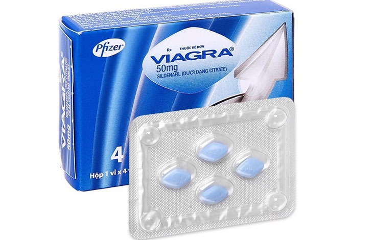 Thuốc uống tăng cường sinh lý nam Viagra 50mg