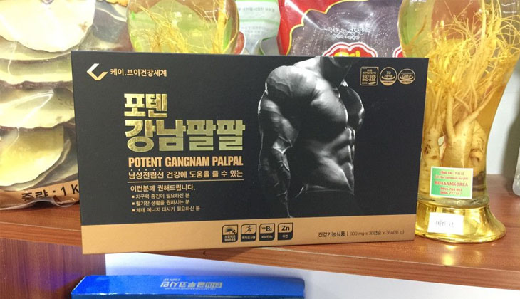 Viên uống cường dương Potent Gangnam Palpal