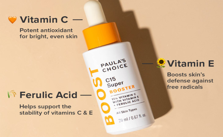 Serum Vitamin C Resist c15 Super Booster Paula’s Choice