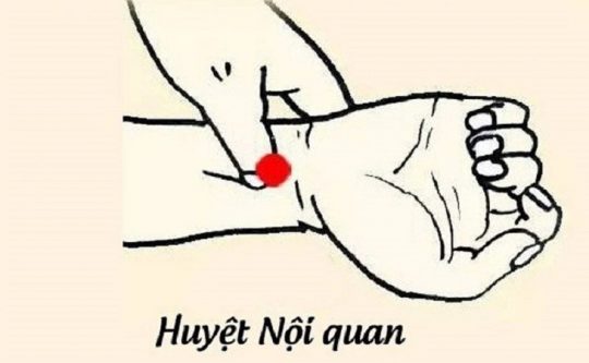 Huyệt Nội Quan Và Cách Tác Động Chữa Bệnh Hiệu Quả