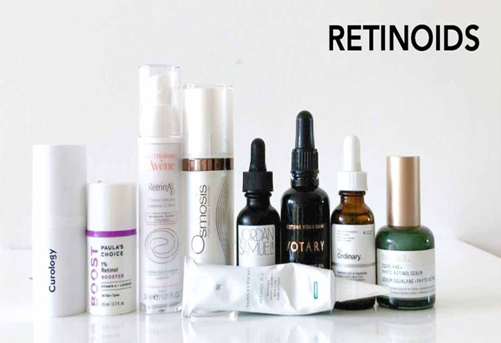 Các sản phẩm có chứa Retinoids giúp cải thiện sắc tố melanin hiệu quả