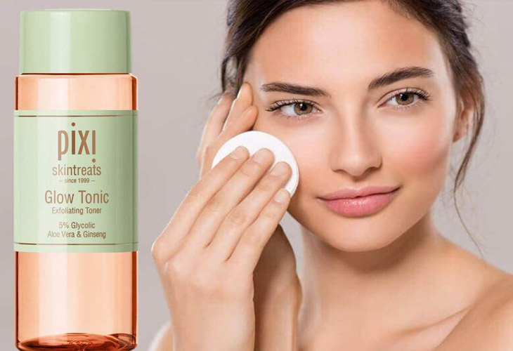 Axit Glycolic có trong Pixi Glow Tonic giúp da sáng mịn hơn