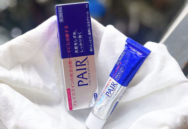 Kem Trị Mụn Pair Acne Cream W mang lại làn da sạch mụn và khỏe mạnh