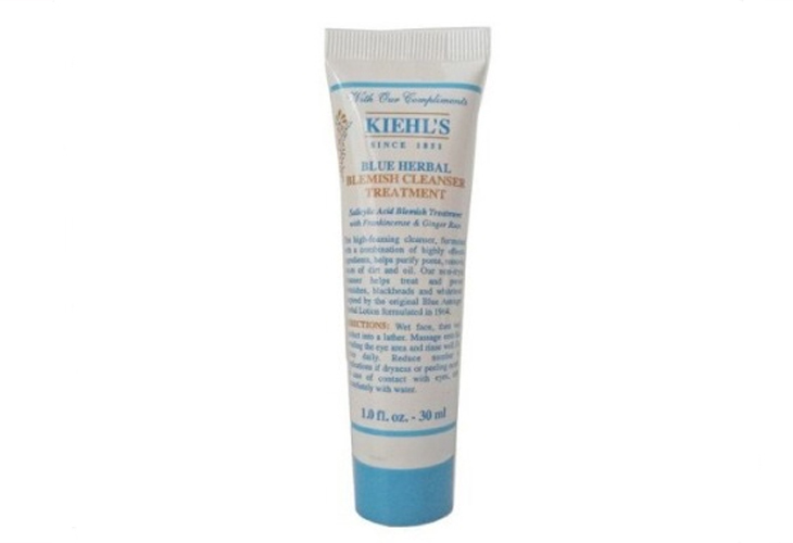 Kiehl’s Blue Herbal Acne Cleanser Treatment