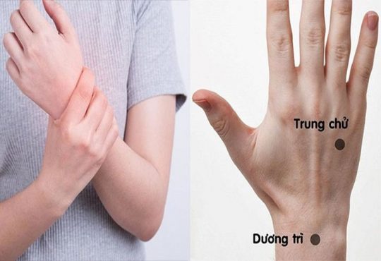 Huyệt Dương Trì (TE-4) là một trong những huyệt đạo quan trọng trên kinh Tam Tiêu