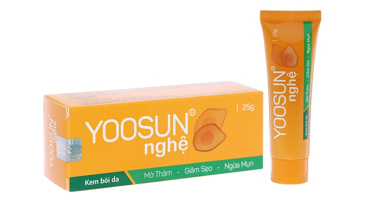 Kem nghệ Yoosun giúp điều trị mụn và ngừa thâm 