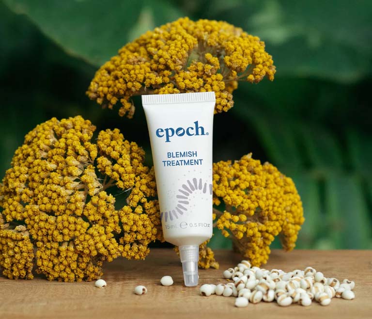 Epoch Blemish giúp làm dịu da và giảm viêm, sưng tấy,