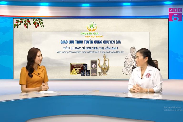 VTC6 giao lưu trực tuyến cùng chuyên gia Tiến sĩ, Bác sĩ Nguyễn Thị Vân Anh