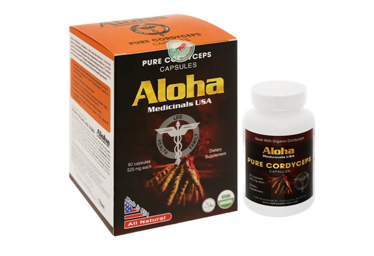 Aloha Pure Cordyceps tăng cường sinh lý nam 