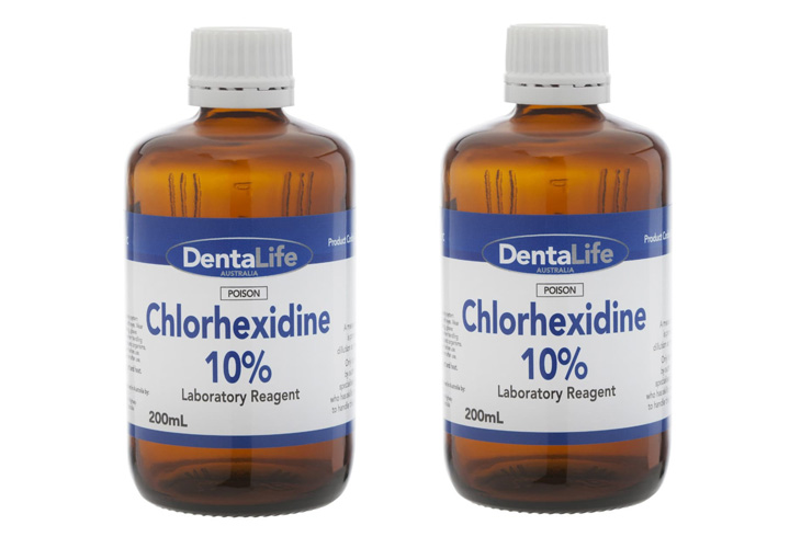 Thuốc Chlorhexidine 10% giúp xẹp mụn nước hiệu quả