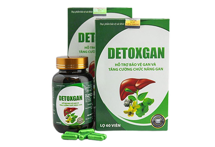 Detoxgan giúp giảm sưng tấy và ngăn ngừa mụn phát triển