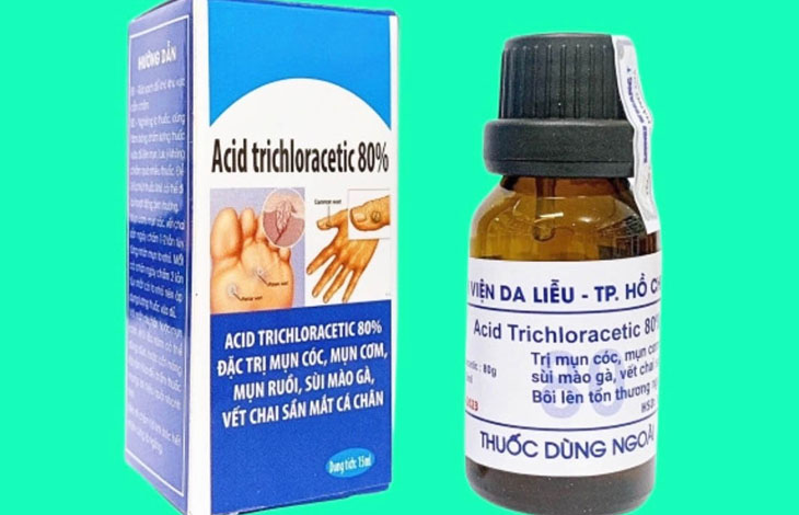 Acid Trichloracetic 80% hỗ trợ điều trị mụn cơm hiệu quả