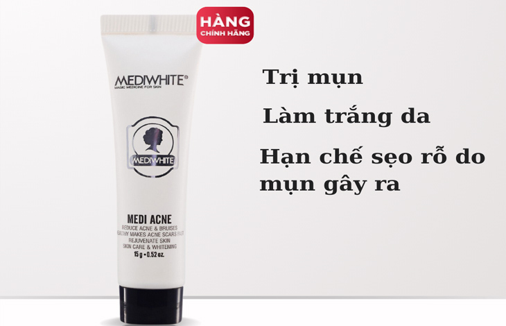 Medi White được nhiều người lựa chọn để giảm mụn đầu đen