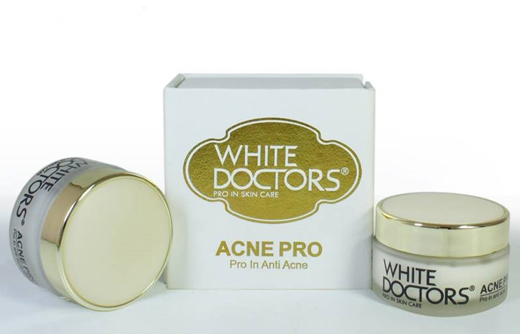 White Doctors Acne Pro hỗ trợ điều trị nhiều loại mụn khác nhau