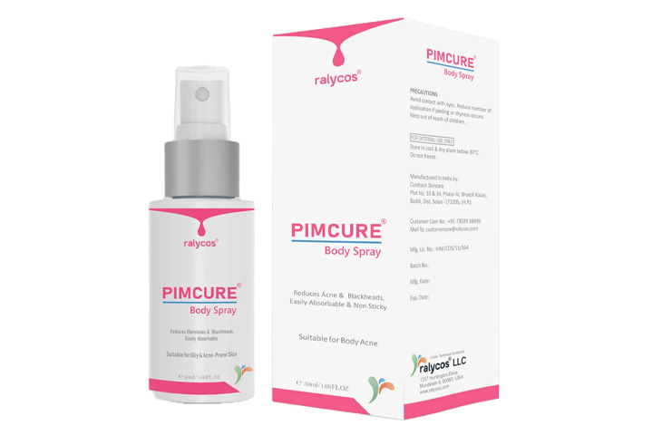 Pimcure Body Acne Spray là thuốc trị mụn lưng nhiều người tin dùng