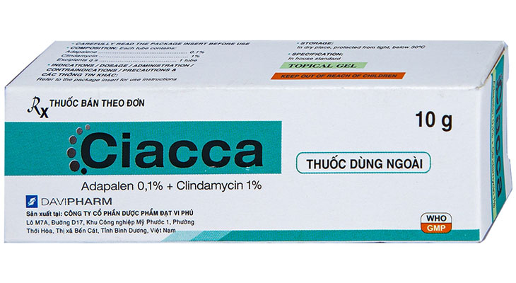 Ciacca Diva là thuốc trị mụn nhọt ở mông có nguồn gốc ở Việt Nam