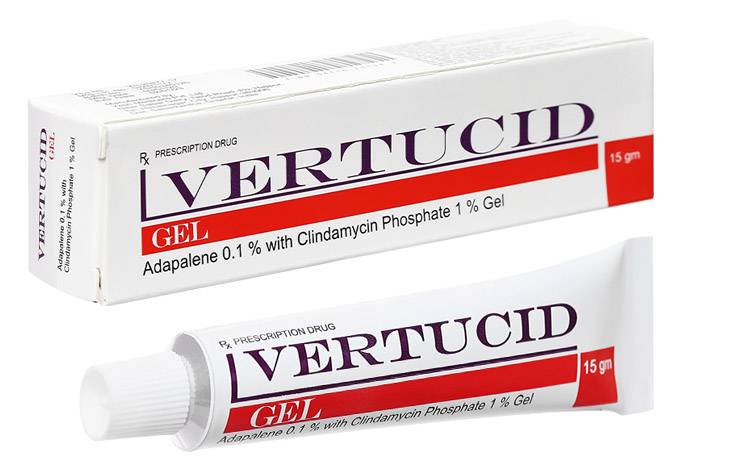 Vertucid là một trong những loại thuốc trị mụn viêm hiệu quả cao