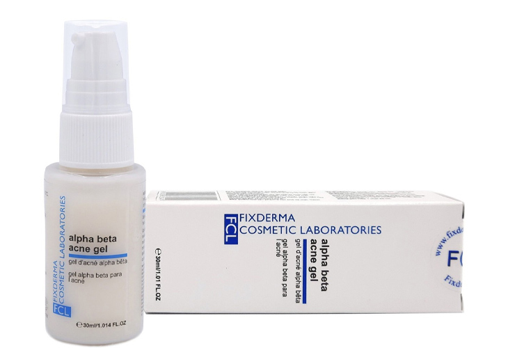 Fixderma FCL alpha Beta Acne Gel là thuốc trị mụn thâm hiệu quả