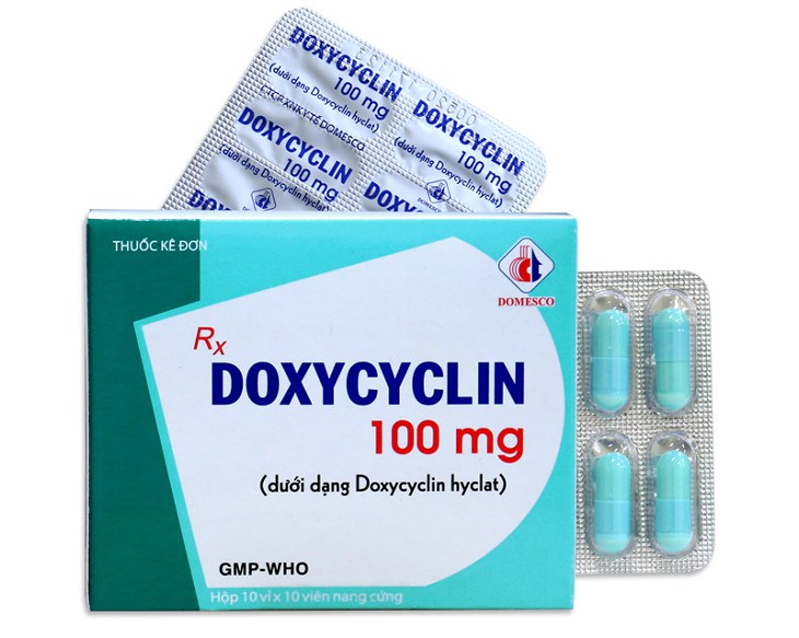 Thuốc uống kháng sinh trị mụn Doxycycline