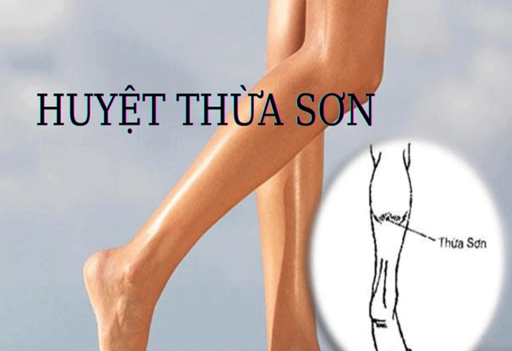 Vị trí huyệt Thừa Sơn