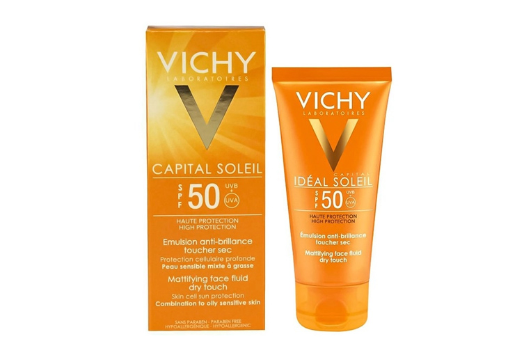 Kem chống nắng Vichy Ideal Soleil Mattifying Face Fluid Dry Touch