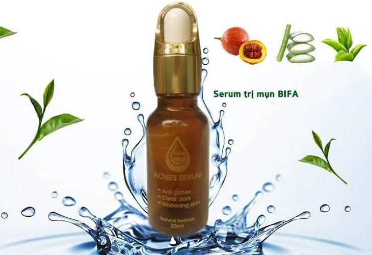 Serum trị mụn Bifa Acnes có chứa thành phần tự nhiên lành tính