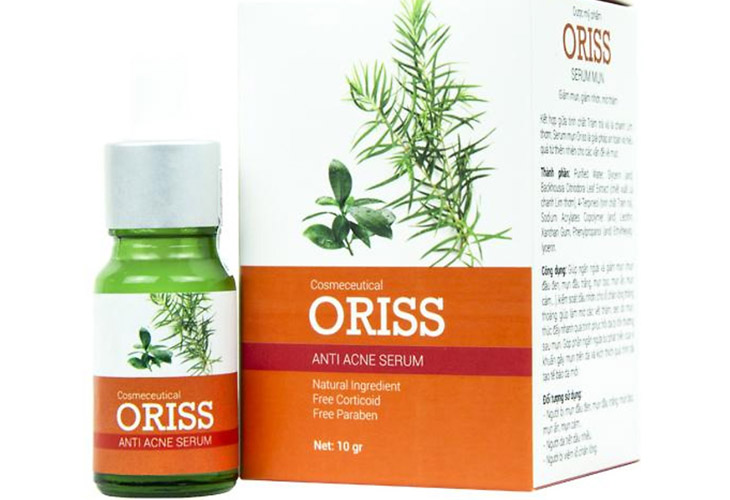 Oriss Anti Acne Serum hỗ trợ cải thiện nhiều loại mụn