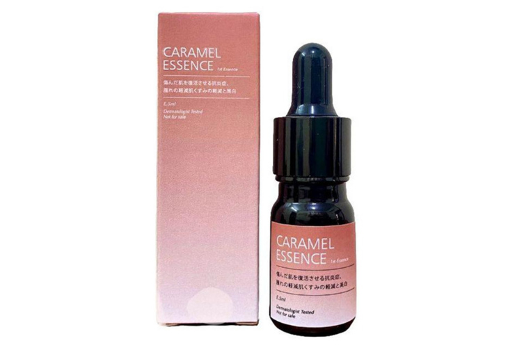 Serum trị mụn của Nhật Caramel Essence hiệu quả và lành tính