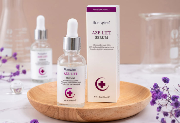 Serum trị mụn trắng da Pharmaform Aze Lift cho hiệu quả cao