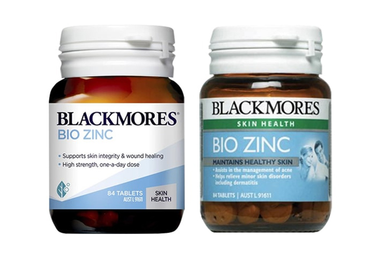 Blackmores Bio Zinc giúp cân bằng nội tiết và làm đẹp da